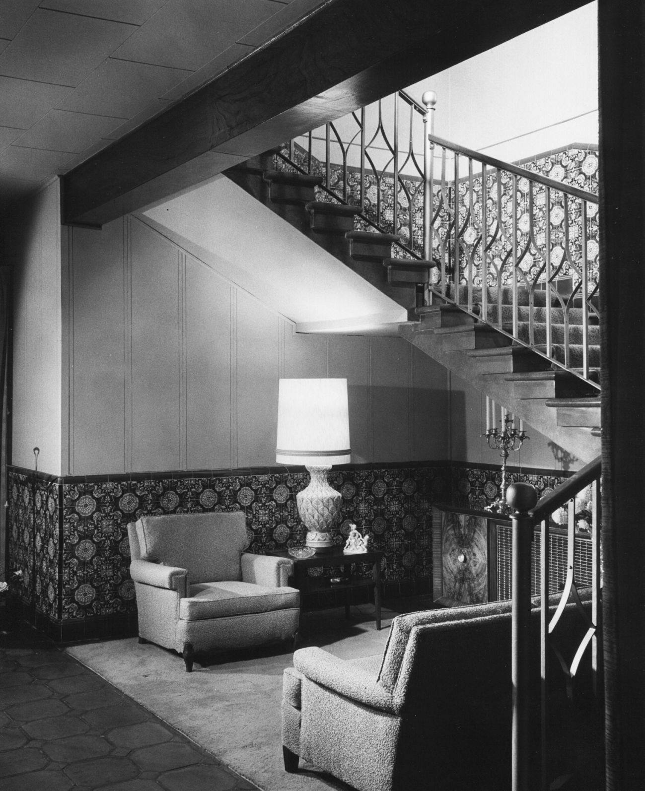 1963 photos: A visit to the Sonoran Governor's home